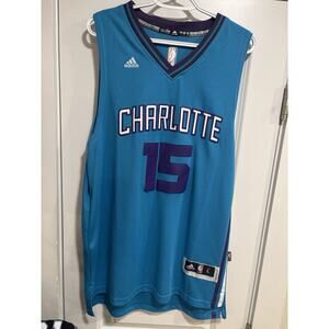 Kemba Walker #15 Charlotte Hornets Jersey Adidas NBA Mens Large L
